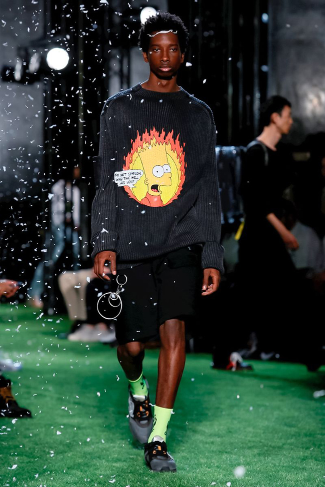 Some Athleisure Fashion by Off-White at Paris Men's Fashion Week