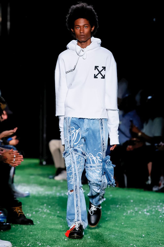 Some Athleisure Fashion by Off-White at Paris Men's Fashion Week