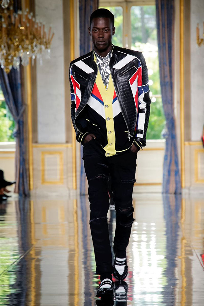 Balmain's Homme Vision of Rock Glam '19 at Paris Men's Fashion Week 