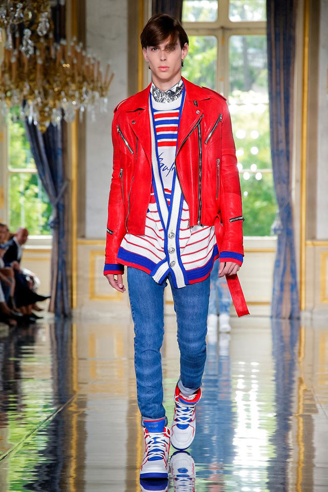 Balmain's Homme Vision of Rock Glam '19 at Paris Men's Fashion Week 