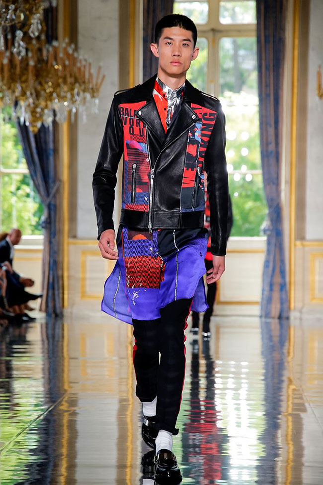 Balmain's Homme Vision of Rock Glam '19 at Paris Men's Fashion Week 