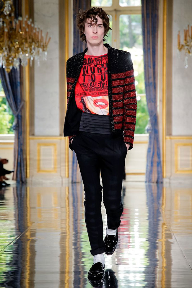 Balmain's Homme Vision of Rock Glam '19 at Paris Men's Fashion Week 
