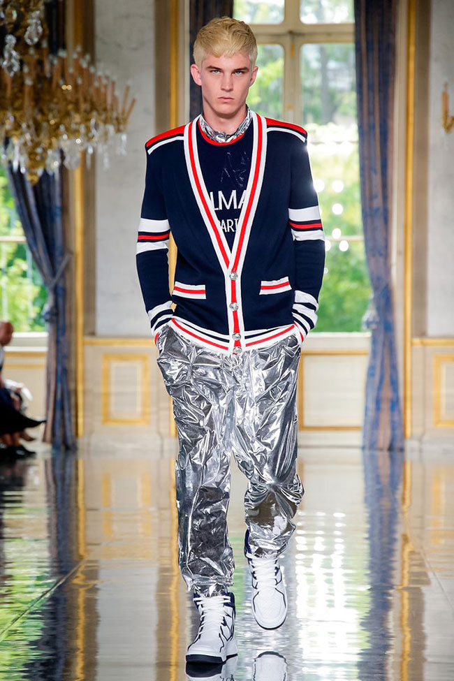 Balmain's Homme Vision of Rock Glam '19 at Paris Men's Fashion Week 