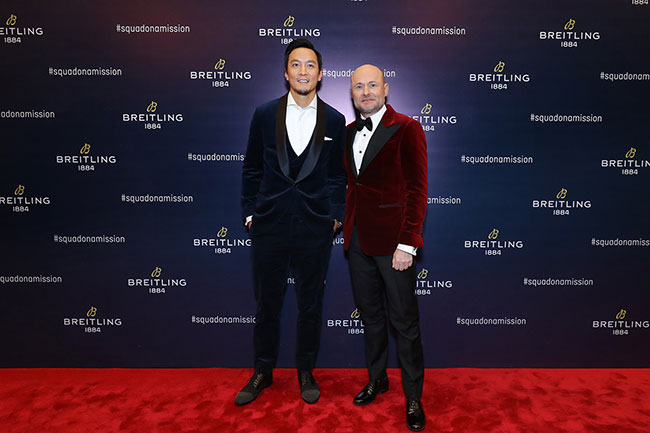 BREITLING marks its entry into China with a dazzling Red-carpet Gala Celebration