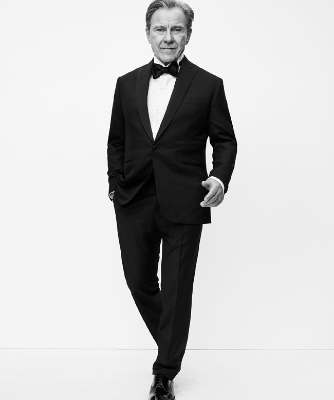 Brioni Spring/Summer 2018 advertising campaign with Harvey Keitel