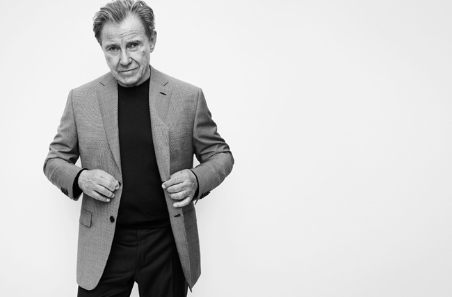 Brioni Spring/Summer 2018 advertising campaign with Harvey Keitel