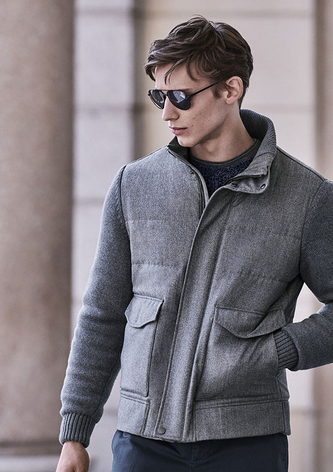 Canali winter outlet jacket