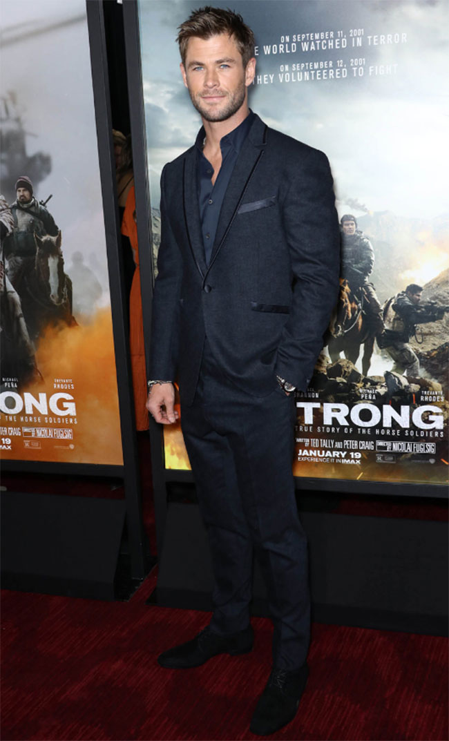 Celebrities' style: Chris Hemsworth