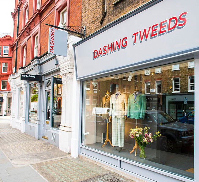 Dashing Tweeds launched new flagship store in Marylebone