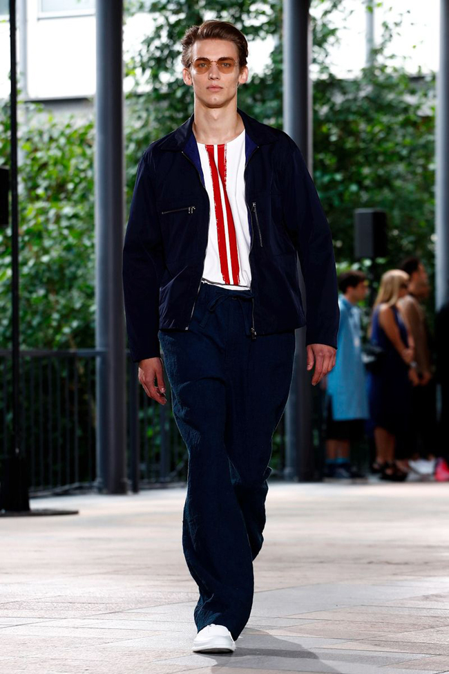 Issey Miyake does Fusion with Finesse at Paris Men's Fashion Week Day 3