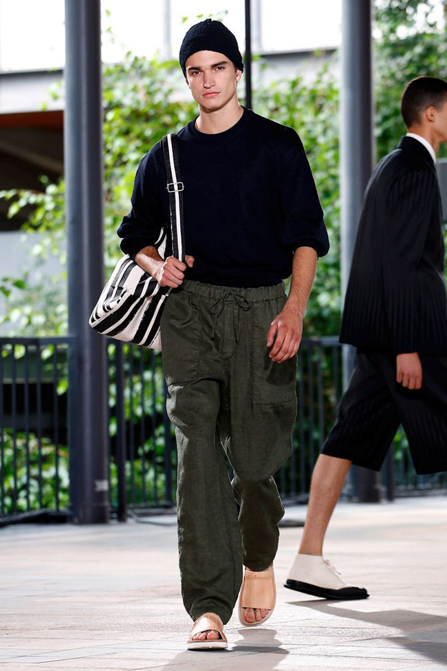 Issey Miyake does Fusion with Finesse at Paris Men's Fashion Week Day 3