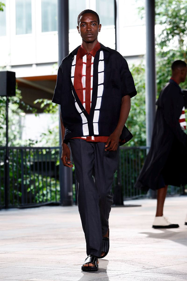 Issey Miyake does Fusion with Finesse at Paris Men's Fashion Week Day 3