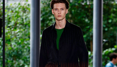 Issey Miyake does Fusion with Finesse at Paris Men's Fashion Week Day 3