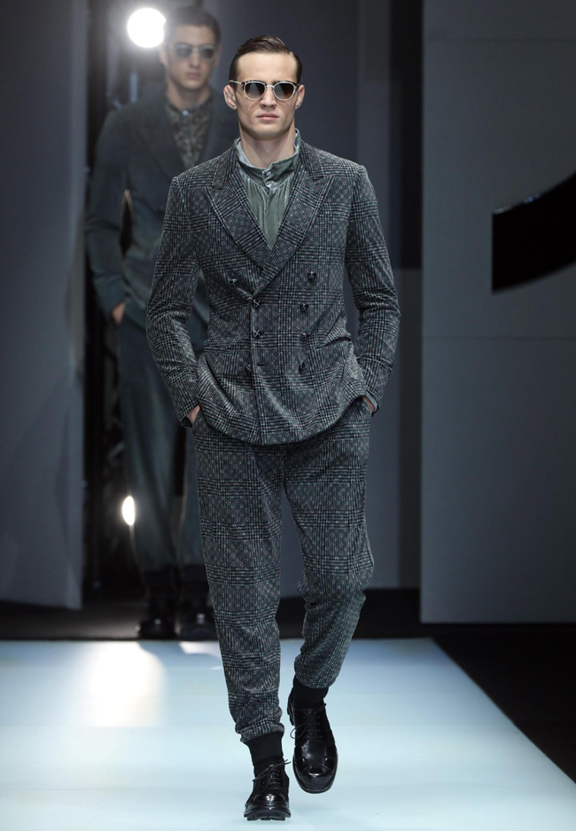 Milan Fashion Week presented men's suit trends Fall/Winter 2018-2019