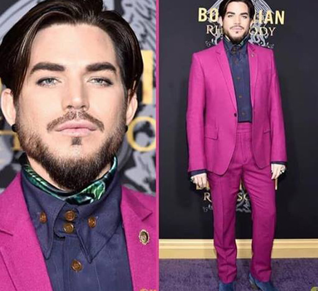 Adam Lambert is the winner of Most Stylish Men October 2018