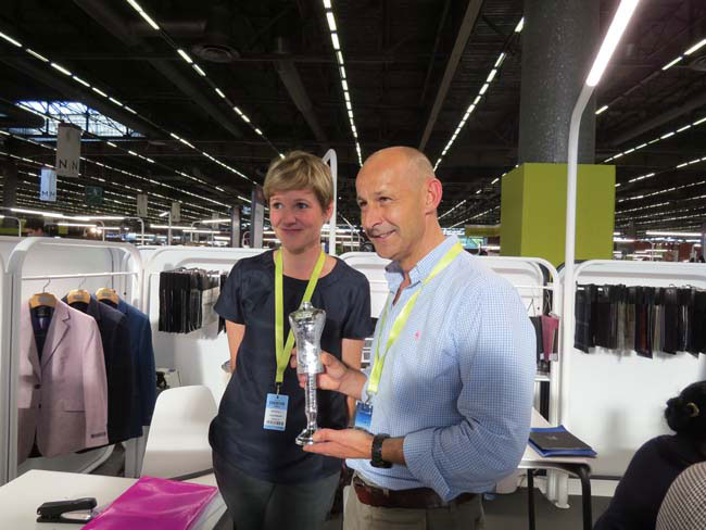 Marton Mills received the 303 Tuscans Ethical Fashion award