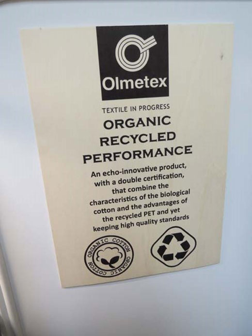 Olmetex Spa awarded by 303 Tuscans Ethical Fashion