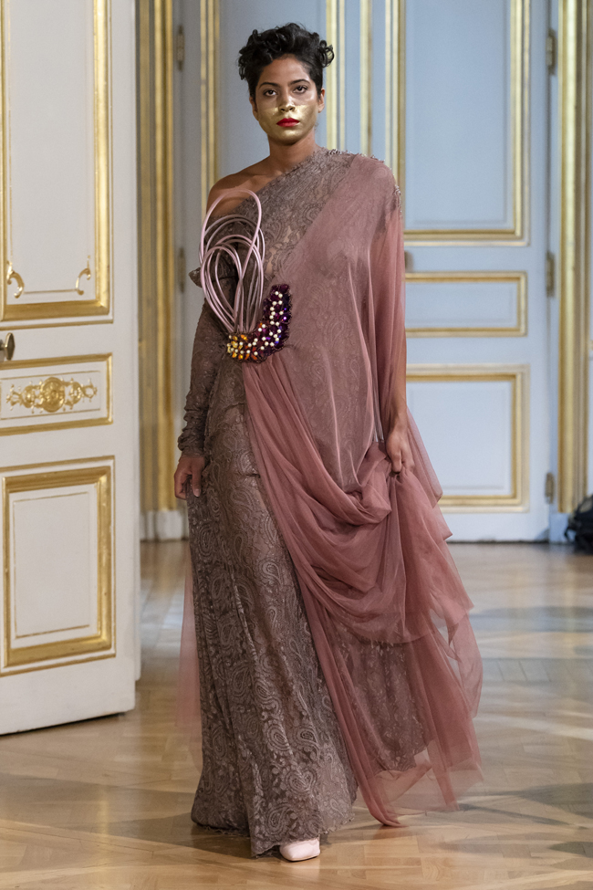 Patuna Fall/Winter 2018-2019 collection during Haute Couture paris Fashion Week