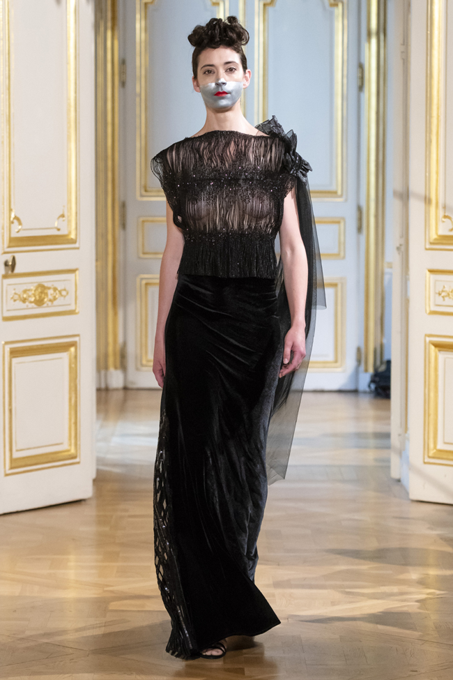 Patuna Fall/Winter 2018-2019 collection during Haute Couture paris Fashion Week