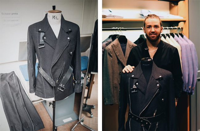 SCABAL has sponsored the industry project for the 2nd year bespoke tailoring students at London college of Fashion