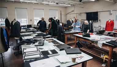 SCABAL has sponsored the industry project for the 2nd year bespoke tailoring students at London college of Fashion