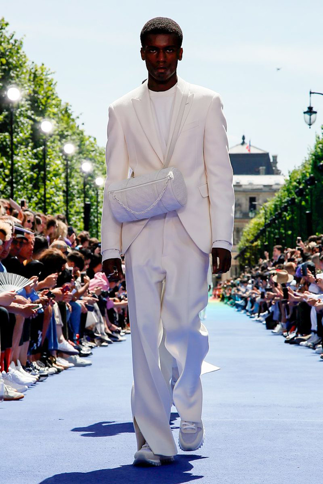 louis vuitton white suit