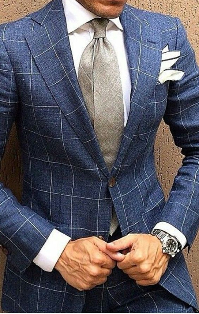 Spring/Summer  trends: Windowpane suit