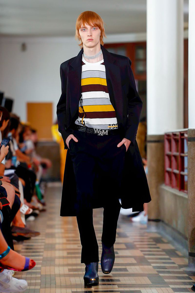 Wooyoungmi show at Paris Men's Fashion Week