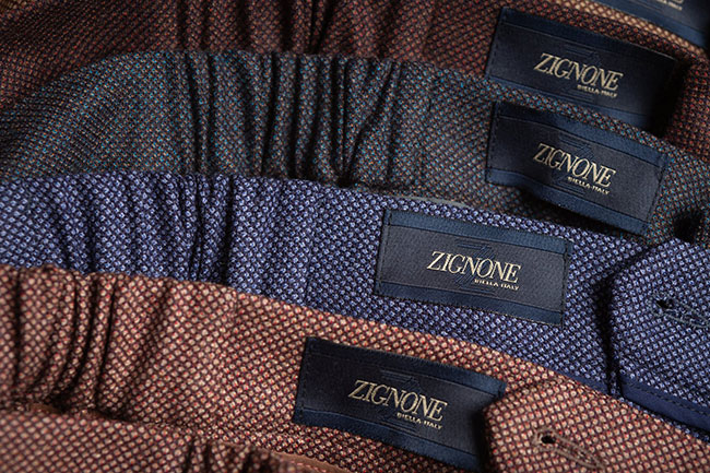 Lanificio Zignone Autumn/Winter 2019: Fabrics with spontaneous depth