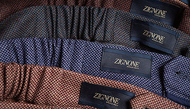 Lanificio Zignone Autumn/Winter 2019: Fabrics with spontaneous depth