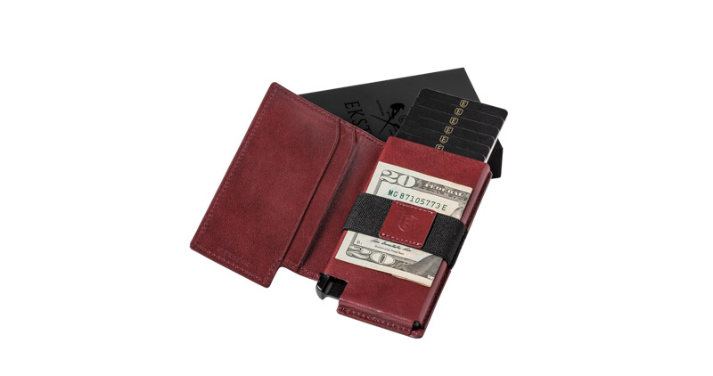 Trackable RFID-blocking wallet