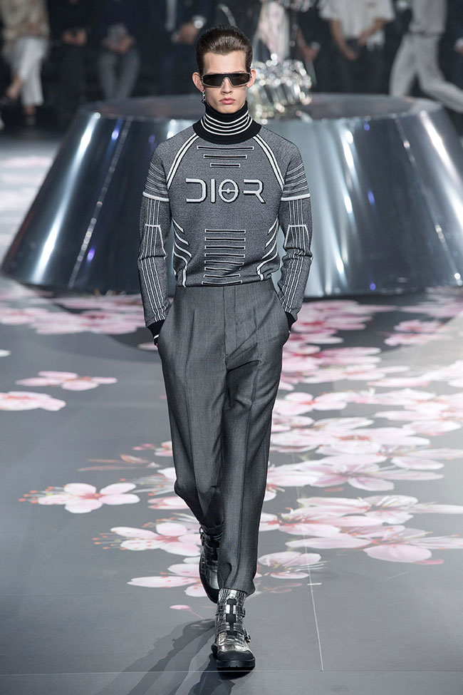 Dior Homme Pre-Fall 2019 - futurism as the main theme