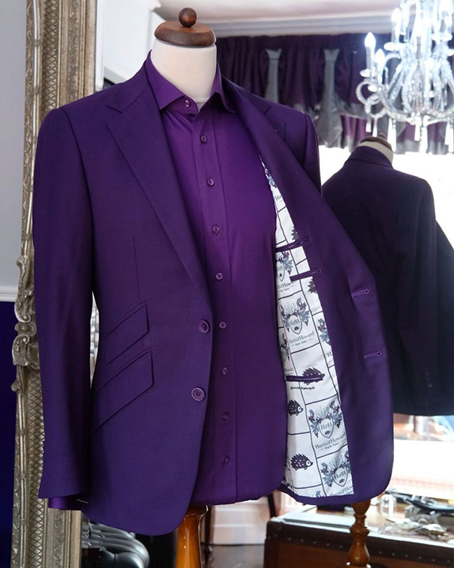 Bespoke suits by Harris and Howard