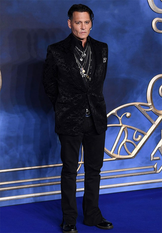 Johnny Depp is the winner of Most Stylish Men April 2019