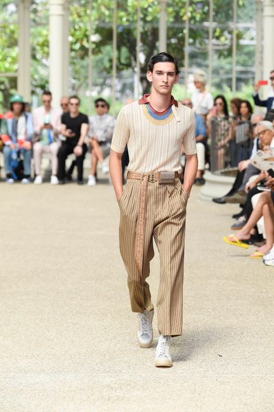 Marco De Vincenzo presented his first menswear collection at Pitti Uomo 96