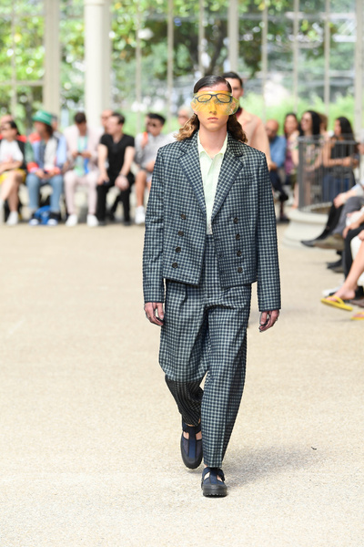 Marco De Vincenzo presented his first menswear collection at Pitti Uomo 96