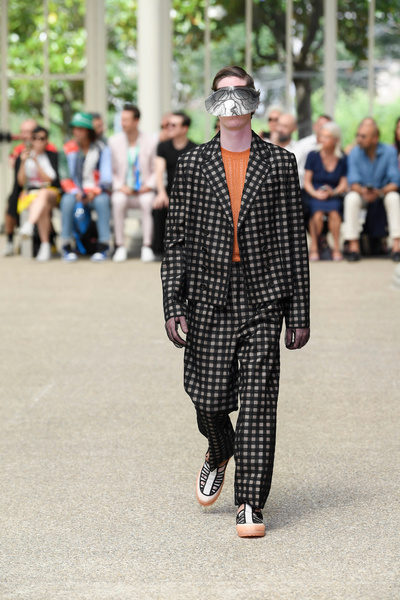 Marco De Vincenzo presented his first menswear collection at Pitti Uomo 96