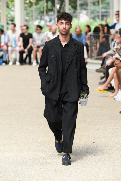 Marco De Vincenzo presented his first menswear collection at Pitti Uomo 96