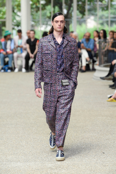 Marco De Vincenzo presented his first menswear collection at Pitti Uomo 96