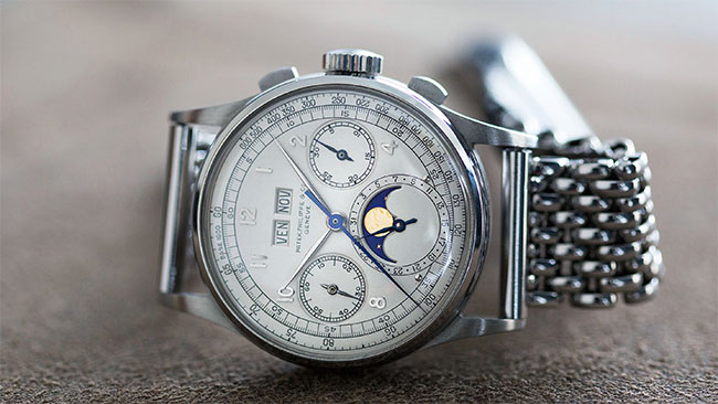 1518 in Steel by Patek Philippe