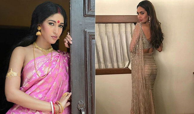 Urfi Javed Dances Wearing a Saree Without Blouse, Fans Ask 'Upar Ka Kahan  Gaya?'| PICS