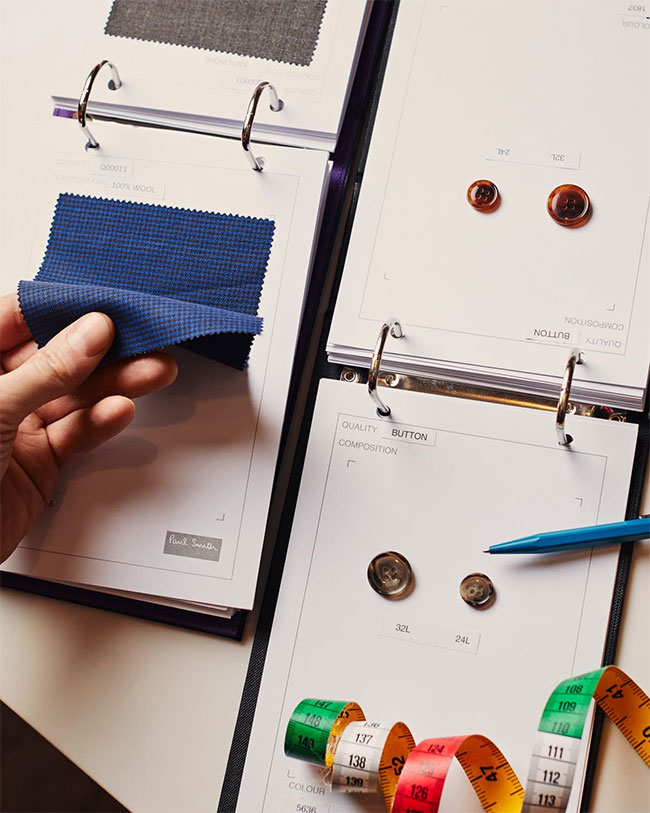 Paul Smith Made-to-measure service