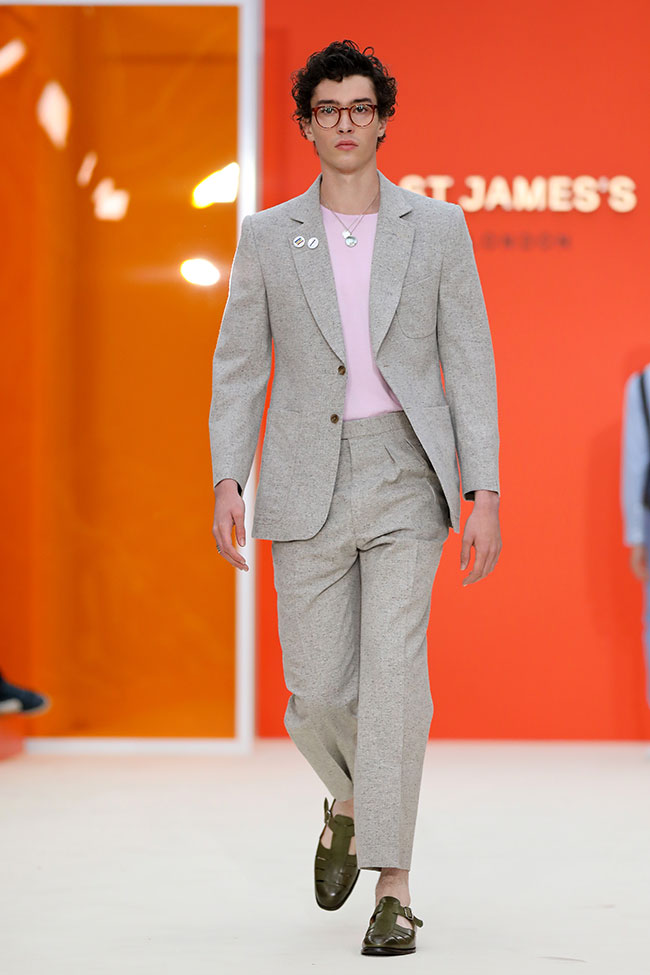 St James's played host to a series of fashion shows as Jermyn Street