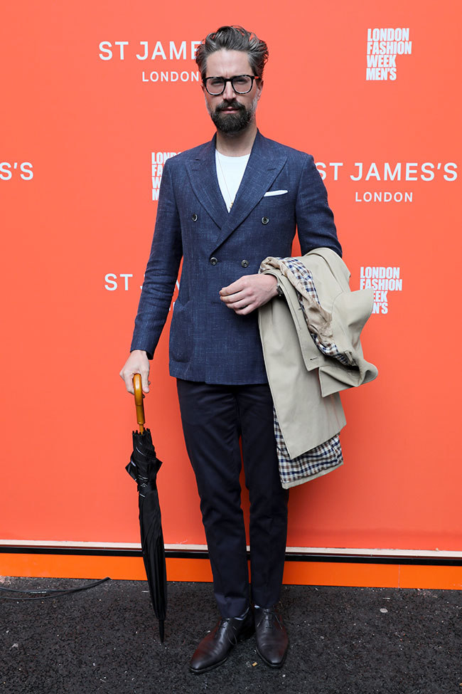 St James's played host to a series of fashion shows as Jermyn Street