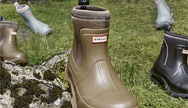 Stella x Hunter Boots with a collaboration