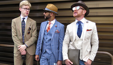 Fashion trends from Pitti Uomo: Colors