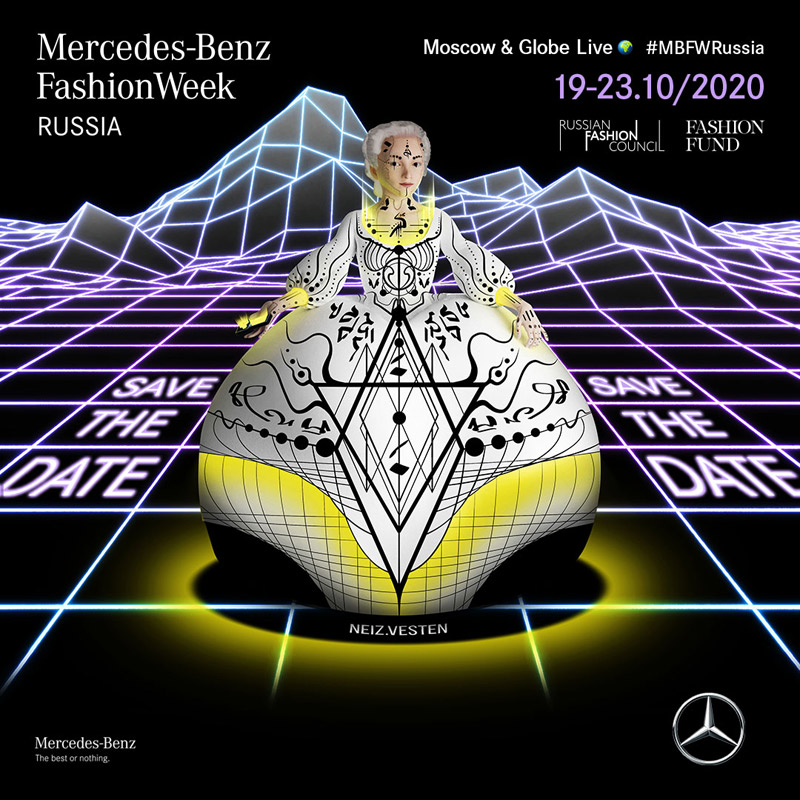 Save the date -Mercedes-Benz Fashion Week Russia