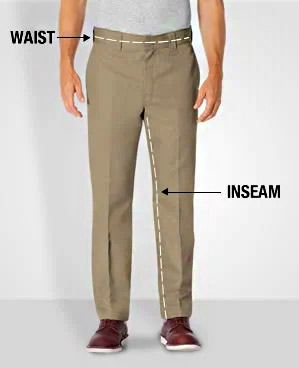 How to measure inseam for men's pants