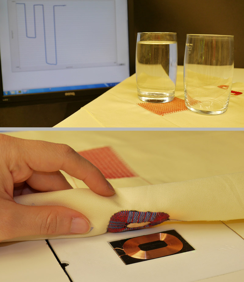 Intelligent tablecloths