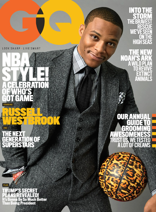 Russel  Westbrook GQ cover